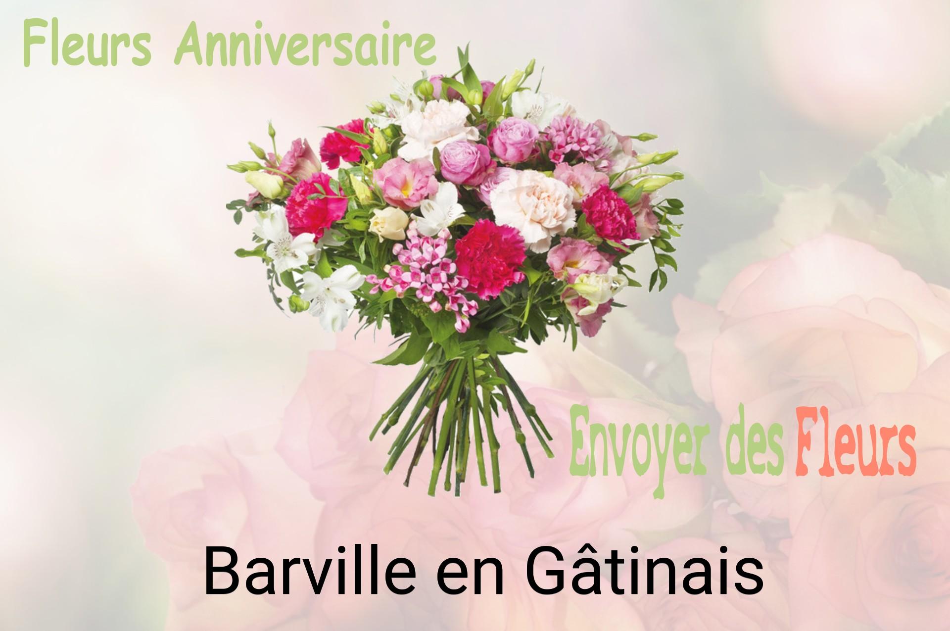 Bouquet de fleurs d’anniversaire livré à Barville-en-Gâtinais